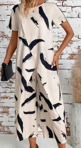 Solid Colored Two-Piece Set