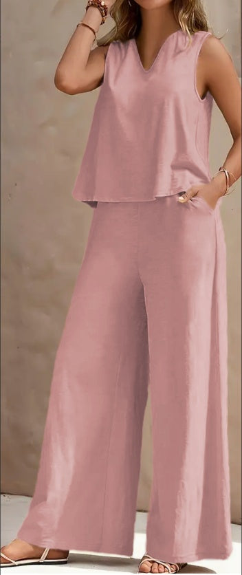 Casual Pants Set - V