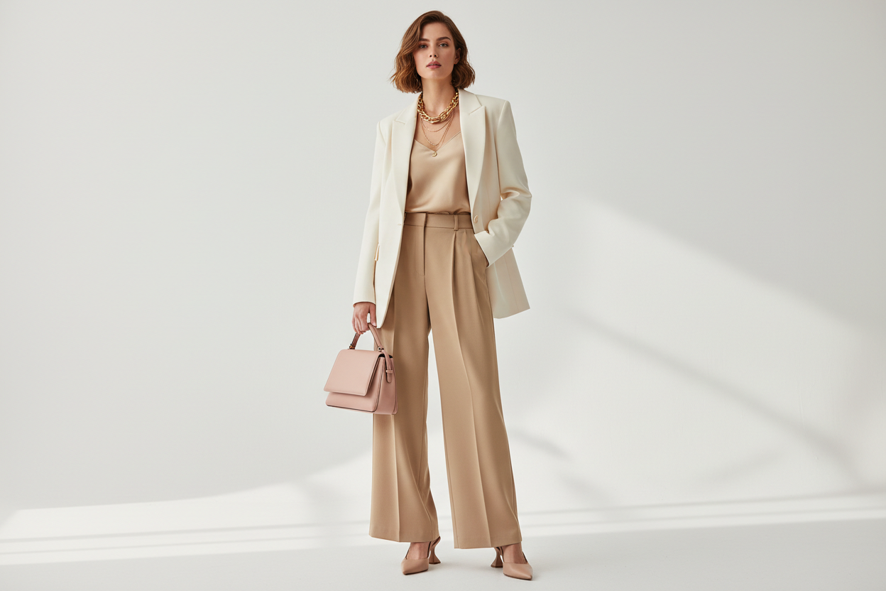 Modieze modellenvrouw